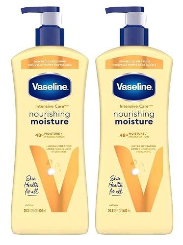 Vaseline Intensive Care Lotion Essential Healing 20.3 Ounce (600ml) (2 Pack)