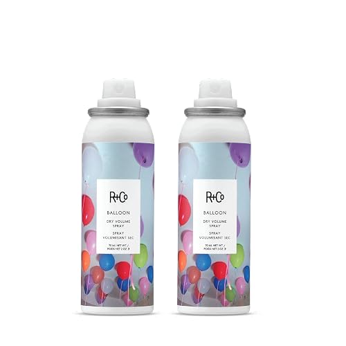 R+Co Balloon Dry Volume Hair Spray Travel Size | Instant Volume, Texture and Shine | Long-Lasting, Ultra-Light Spray for Fine Hair | TSA Approved |