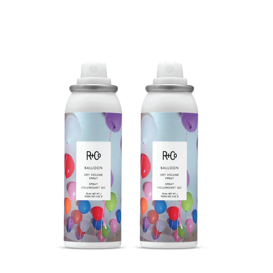 R+Co Balloon Dry Volume Hair Spray Travel Size | Instant Volume, Texture and Shine | Long-Lasting, Ultra-Light Spray for Fine Hair | TSA Approved |