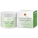 Reviva Labs Elastin and DMAE Cream - Firming Night Cream for Face, Neck, and Throat Area - Facial Moisturizer for Women, Tightening and Lifting Cream