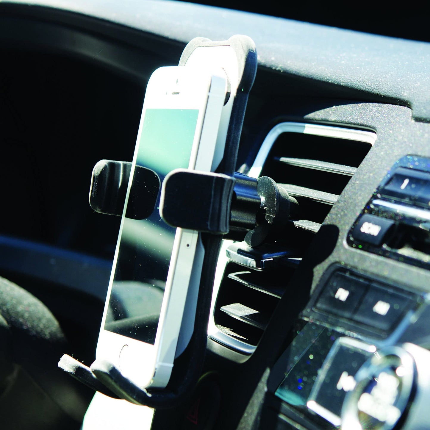 Alpena Hug Buddy Air Vent Universal Car Cell Phone Holder, Adjustable, Mount Compatible with iPhone, Samsung Galaxy, LG, Google, Nexus 5X, and Most…