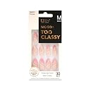 MOOD: TOO CLASSY Press On Nails - Proposal | Trendy Medium Almond Shape | Salon Acrylic Finish, Kit Includes 30 Nail Tips, Mini Glue, Adhesive Tabs Beauty & Personal Care EBIN NEW YORK