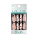 Glamify by Absolute New York Couture Press On Nails - Luxury Rhinestone & Charm Fake Nails, Glossy Reusable Salon Style Acrylic Nails Kit with Glue Beauty & Personal Care Absolute New York