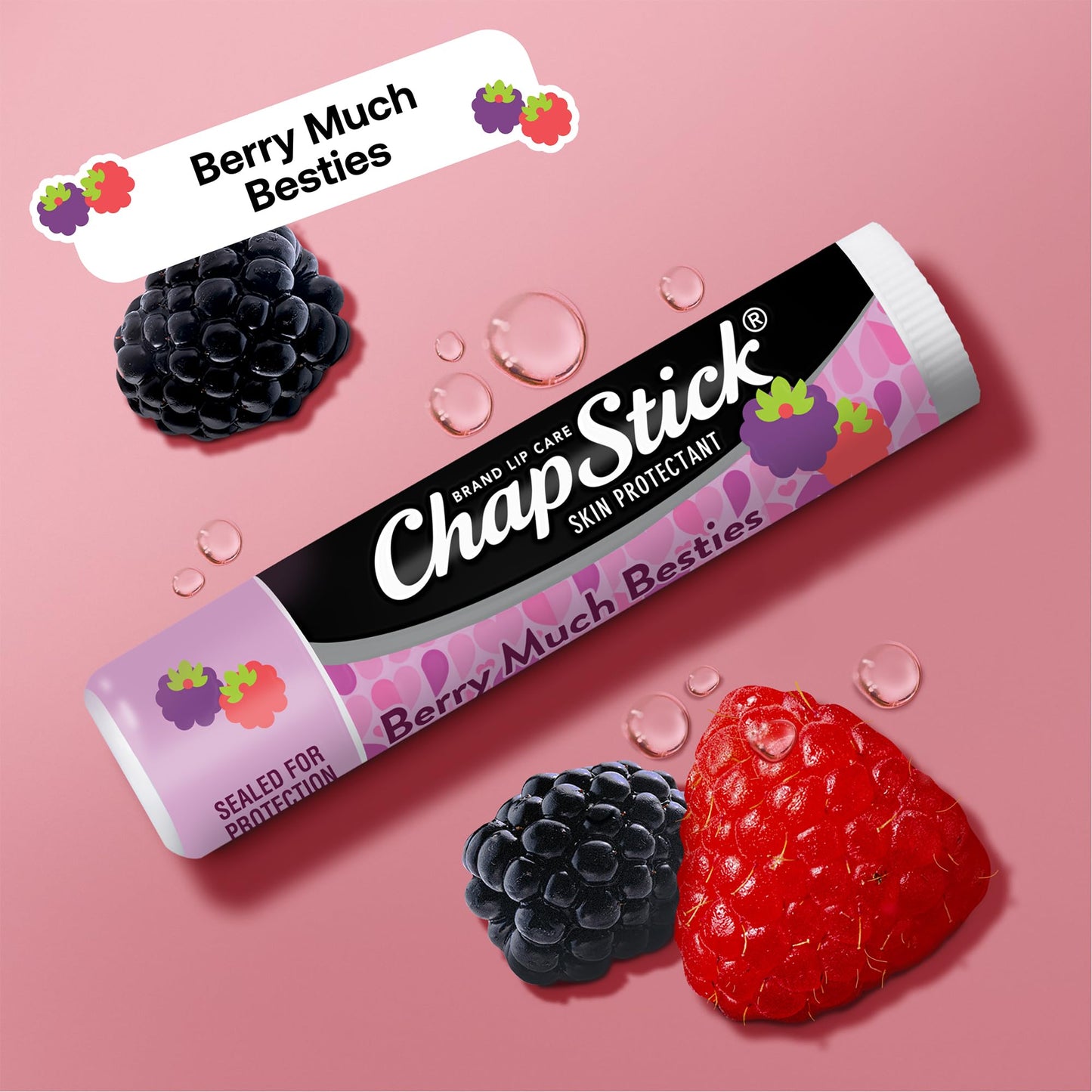 ChapStick Sweet Valentine Gift Lip Balm, Hydrating & Moisturizing Lip Care For Dry, Chapped Lips, Limited Edition Flavors, 3 Pack Variety, 0.15 OZ EA