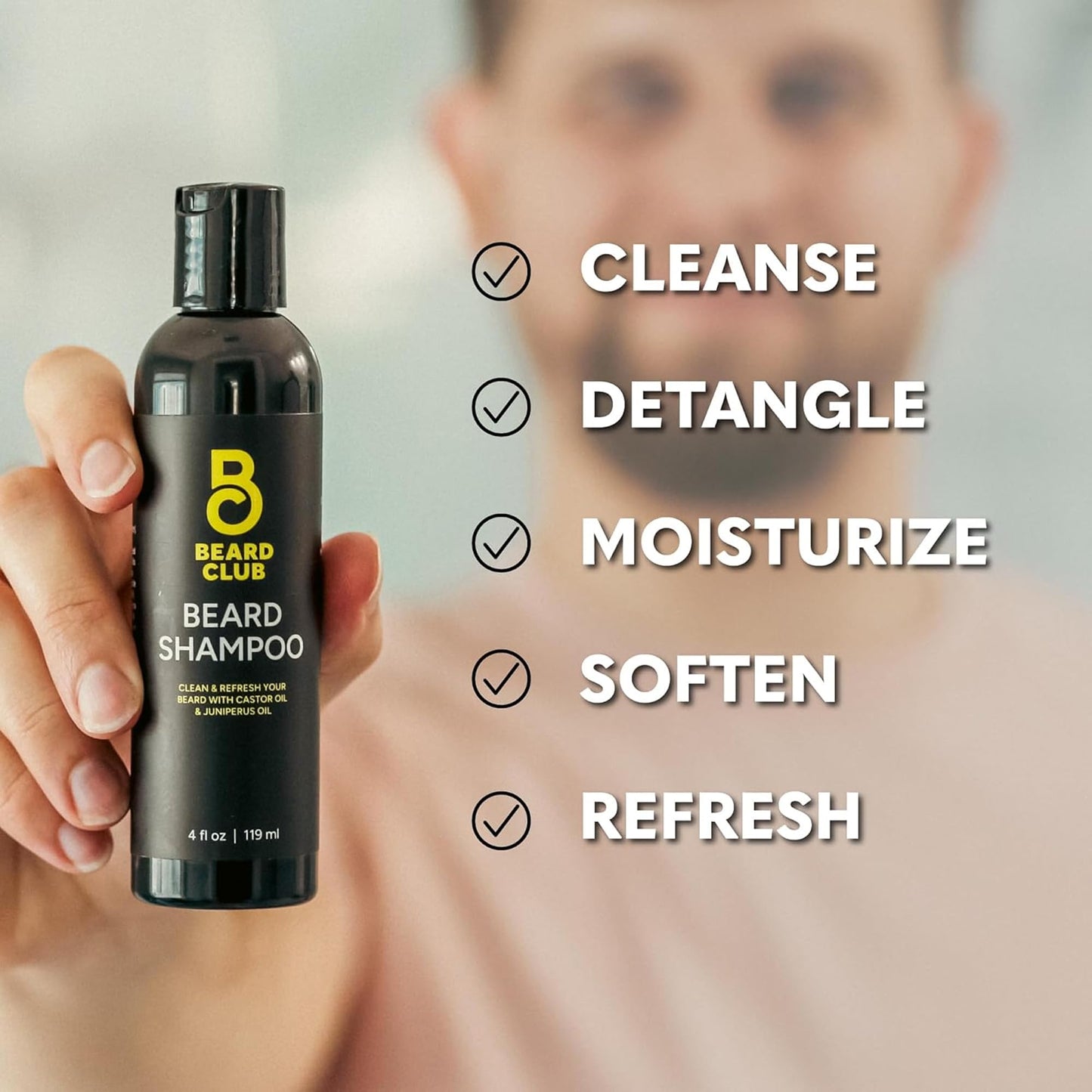 The Beard Club Beard Kit for Men - Grooming & Care Kit - Cedar & Sandalwood Oil, Cedar Balm, Shampoo, Brush, Comb, Trimming Scissors, Straight Edge Beauty and Personal Care The Beard Club