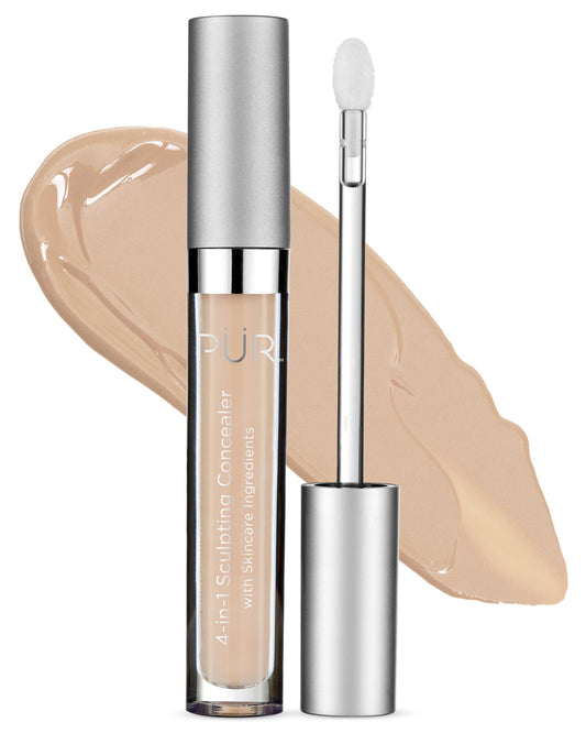 PÜR MINERALS 4-in-1 Sculpting Concealer, Moisturizing Formula, Covers Imperfections, Lightweight medium to full coverage, Revitalizes Complexion