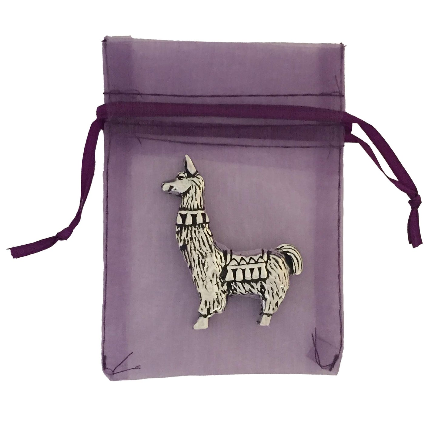 Basic Spirit Llama Ring Holder Jewelry Holder Gift Box Whimsical