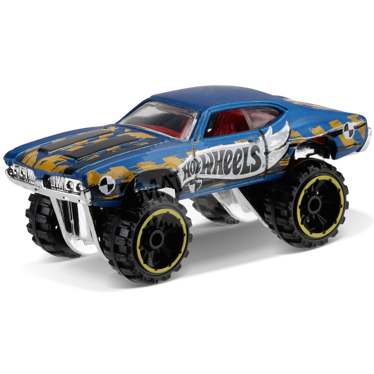 Hot Wheels, 2016 HW Daredevils, Olds 442 W-30 [Blue] Die-Cast Vehicle 161/250