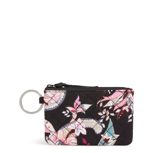 Vera Bradley Women's Cotton Zip Id Case Wallet, Botanical Paisley, One Size Fashion Vera Bradley