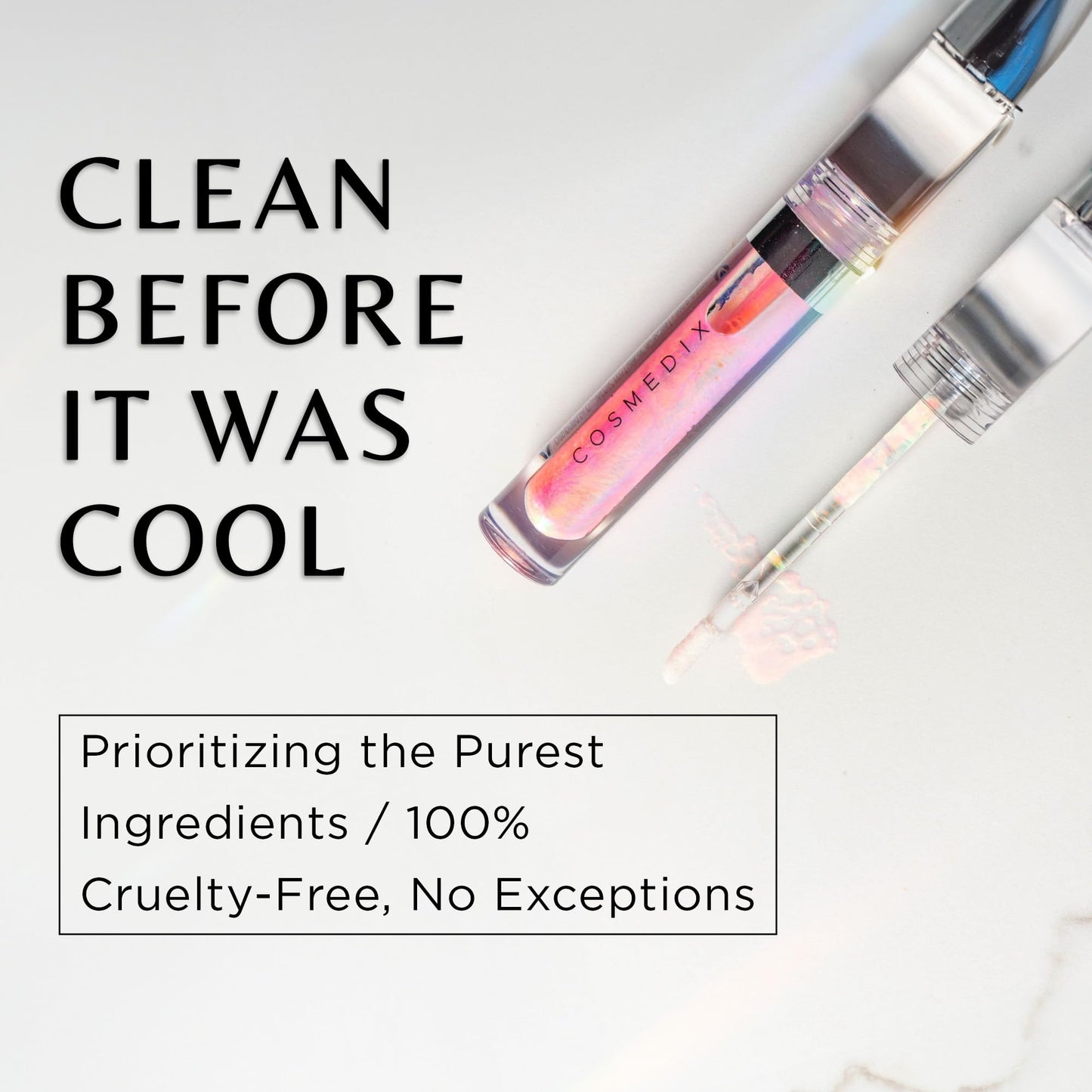 COSMEDIX Lumi Crystal Liquid Crystal Hydrator - Plumping Lip Gloss for Women for Plumped, Luscious & Fuller-Looking Lips - Long-Lasting Moisturizing
