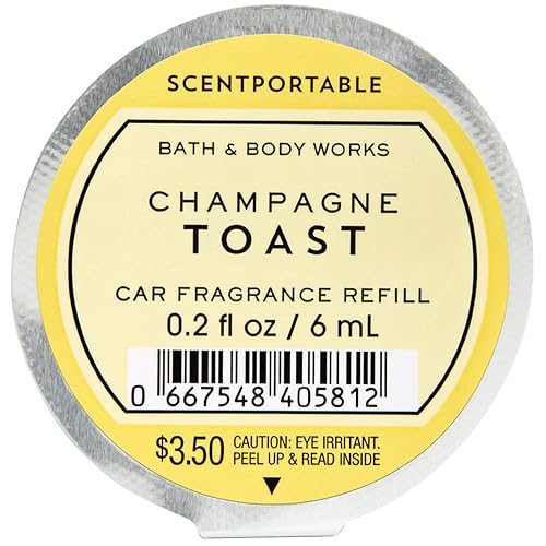 Bath and Body Works Champagne Toast Scentportable Fragrance Refill 0.2 Fluid Ounce