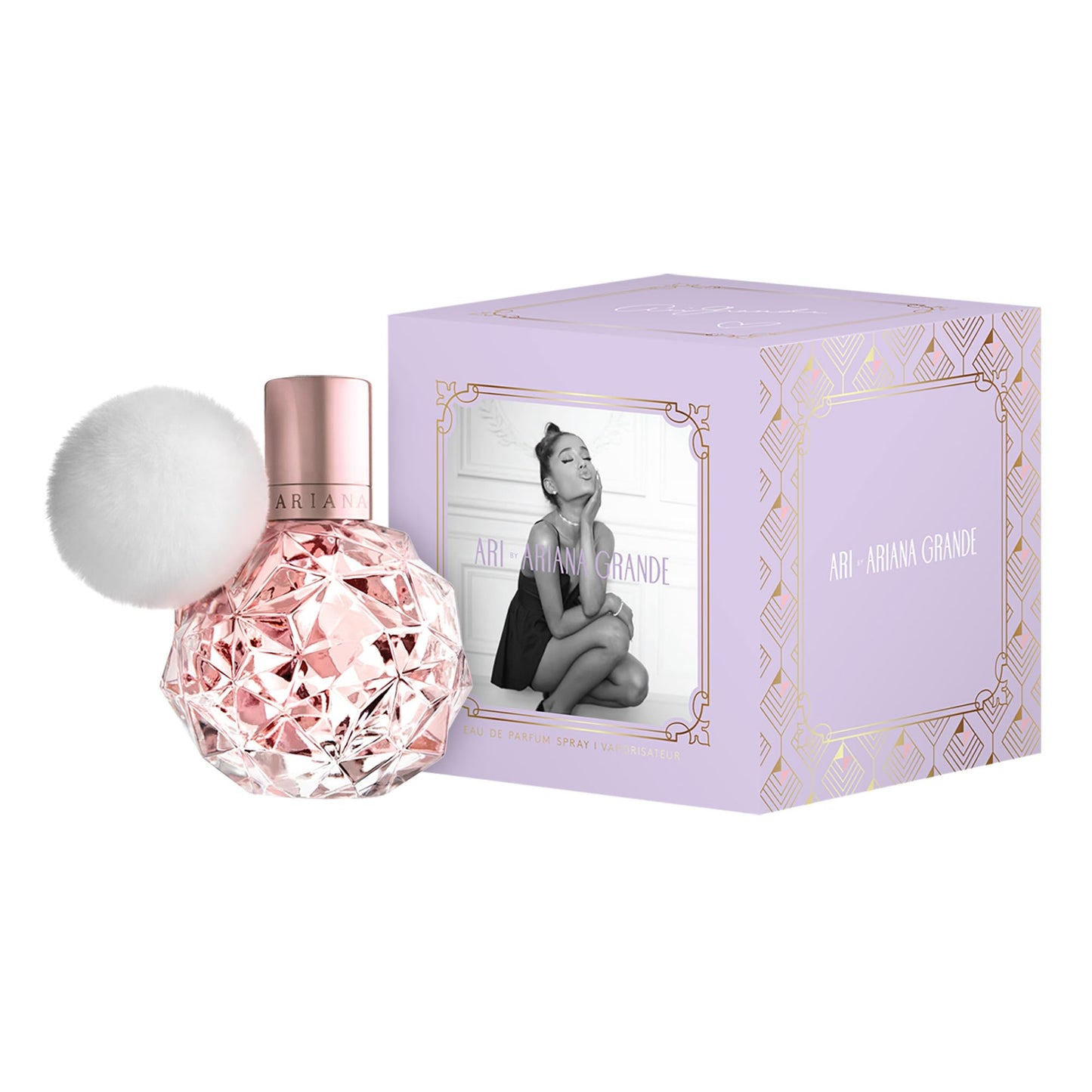 Ari by Ariana Grande Eau de Parfum - Long Lasting Fragrance with Pear, Raspberry, and Vanilla Orchid - Floral Gourmand Women’s Perfume
