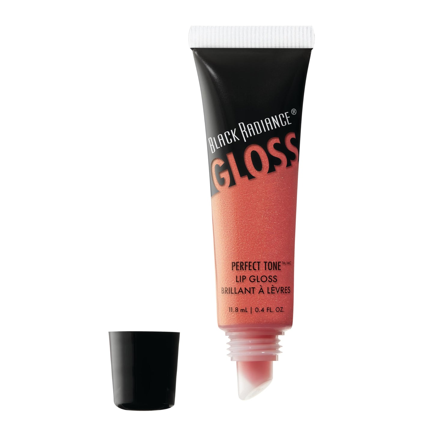 Black Radiance Perfect Tone Lip Gloss, Caramel Kiss, 0.4 Ounce