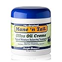 Mane 'n Tail Olive Oil Creme NATURAL MOISTURE BALANCING TREATMENT 5.5 Ounce