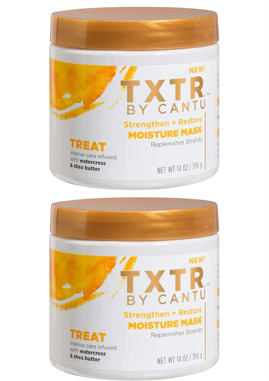 Cantu Txtr Treat Moisture Mask 14 Ounce Jar (2 Pack)