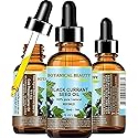 Botanical Beauty BLACK CURRANT SEED OIL 100% Pure Natural Undiluted Refined Cold Pressed Carrier Oil for Skin, Hair, Lip and Nail Care (1 Fl Oz)