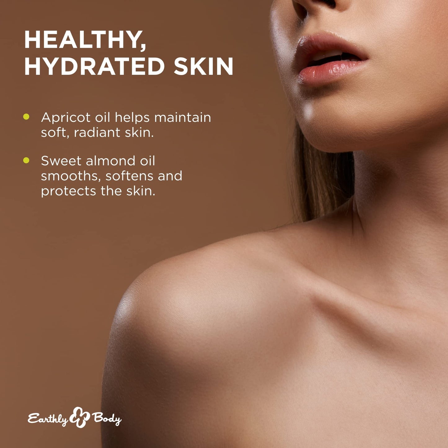 Earthly Body Edible Massage Oil, Watermelon - 8 fl. oz. - Hemp Seed, Almond, Grapeseed, Apricot & Vitamin E Oil - Vegan & Cruelty Free