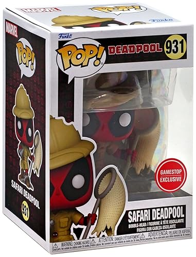 Funko POP! Marvel: Safari Deadpool Only at GameStop