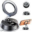 ACMEZING NeverFall Car Phone Holder for MagSafe [78+LBS Ultra Grip | 2400gf Magnetic Power] 360° Foldable Car Mount Cell Phone Holders for Your Car…