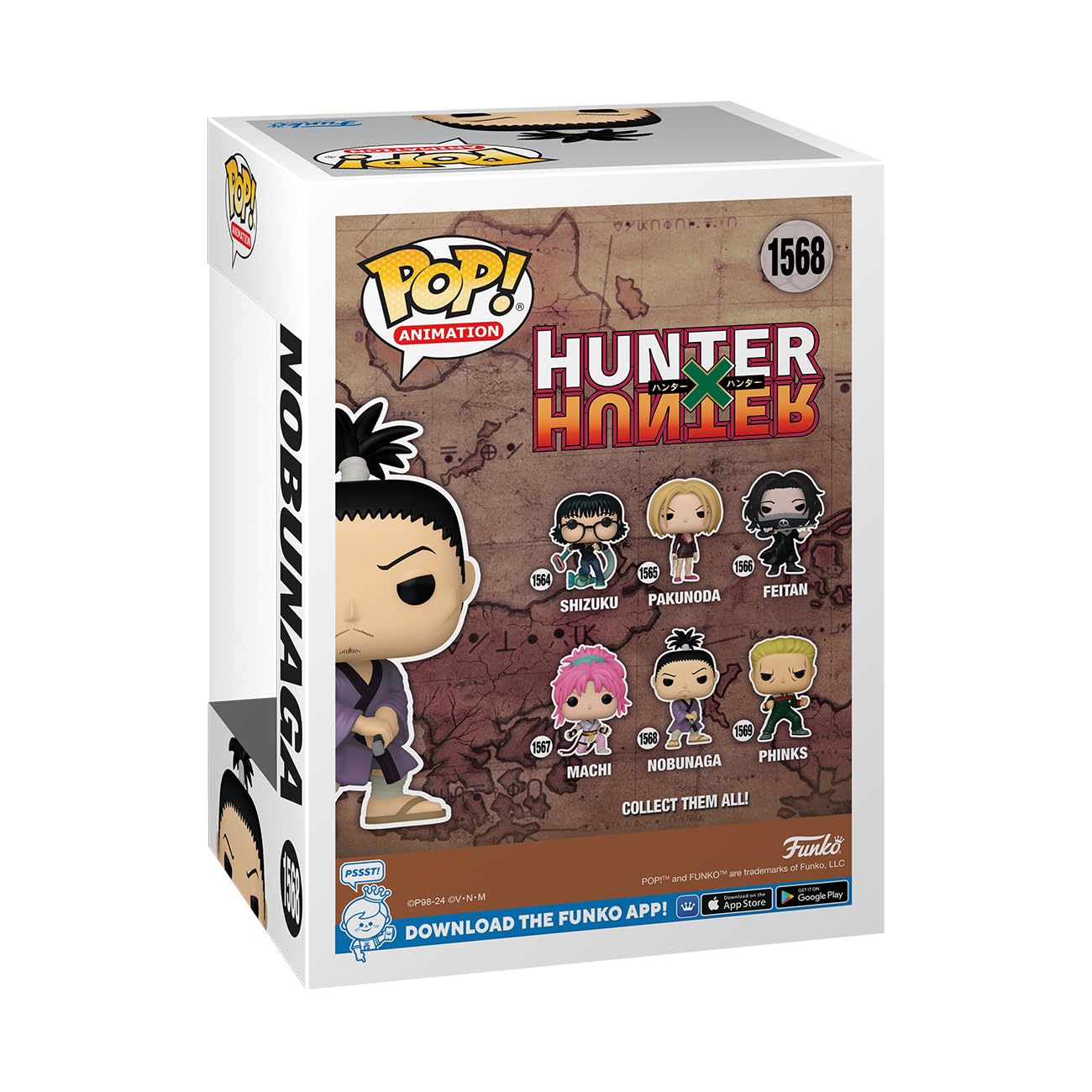 Funko POP! Animation: Hunter X Hunter - Nobunaga Hazama - Hunter X Hunter (HXH) - Collectable Vinyl Figure - Gift Idea - Official Merchandise…
