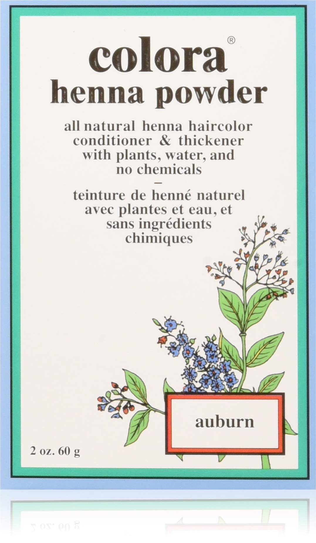 Colora Henna Powder Hair Color Auburn 2oz (3 Pack)
