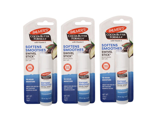 Palmer's Cocoa Butter Formula Swivel Stick, 0.5 Ounce (Pack of 3)