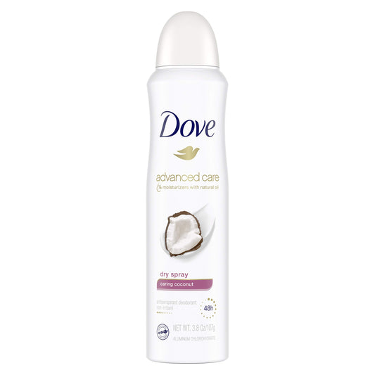Dove Dry Spray Antiperspirant Deodorant, Caring Coconut, 3.8 Ounce Beauty & Personal Care Dove