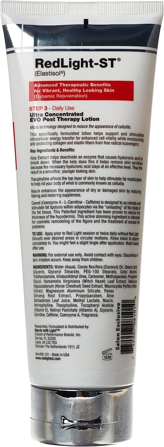 RedLight-ST EVO Post Therapy Body Lotion, 6 Ounce