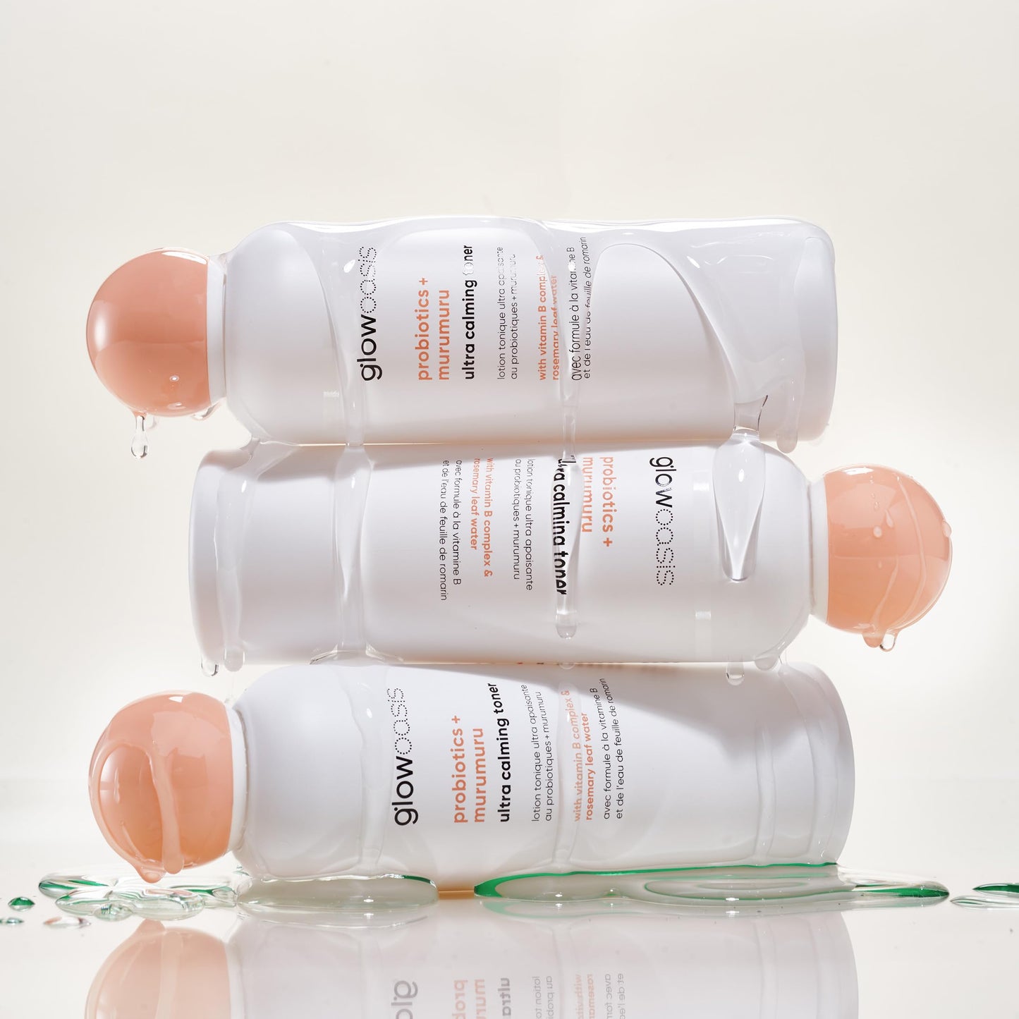 glowoasis Probiotics + Murumuru Ultra Calming Facial Toner | Hydrating Toner | Face Toner for Women and Men | Face Toner | Fragrance-Free Toner