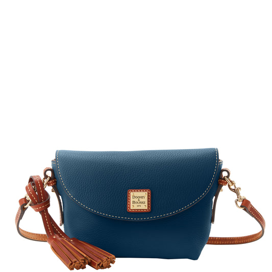 Dooney & Bourke Pebble Grain Crossbody Saddle Bag