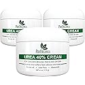 PurOrganica Urea 40% Foot Cream - Made in USA, Dermatologist Tested, Intensive Repair for Dry, Cracked Heels, Calluses & Rough Feet, Professional