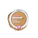 Ruby Kisses Mineral Pressed Powder Foundation, Medium to Full Coverage Natural Finish 0.35 Ounce (Golden Honey)