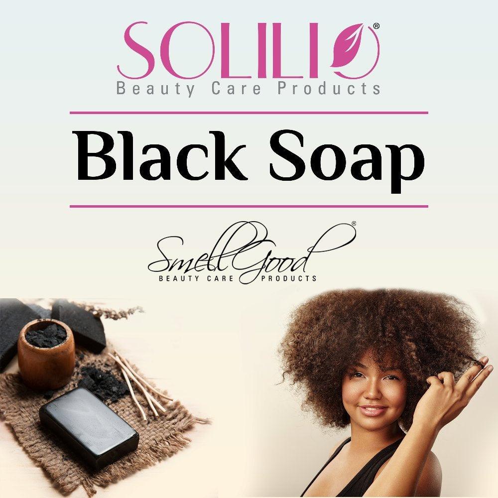 Raw African Black Soap From Ghana 10lb Brick