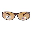 Polarized Fit Over Sunglasses 2866, Size Small, Tortoise