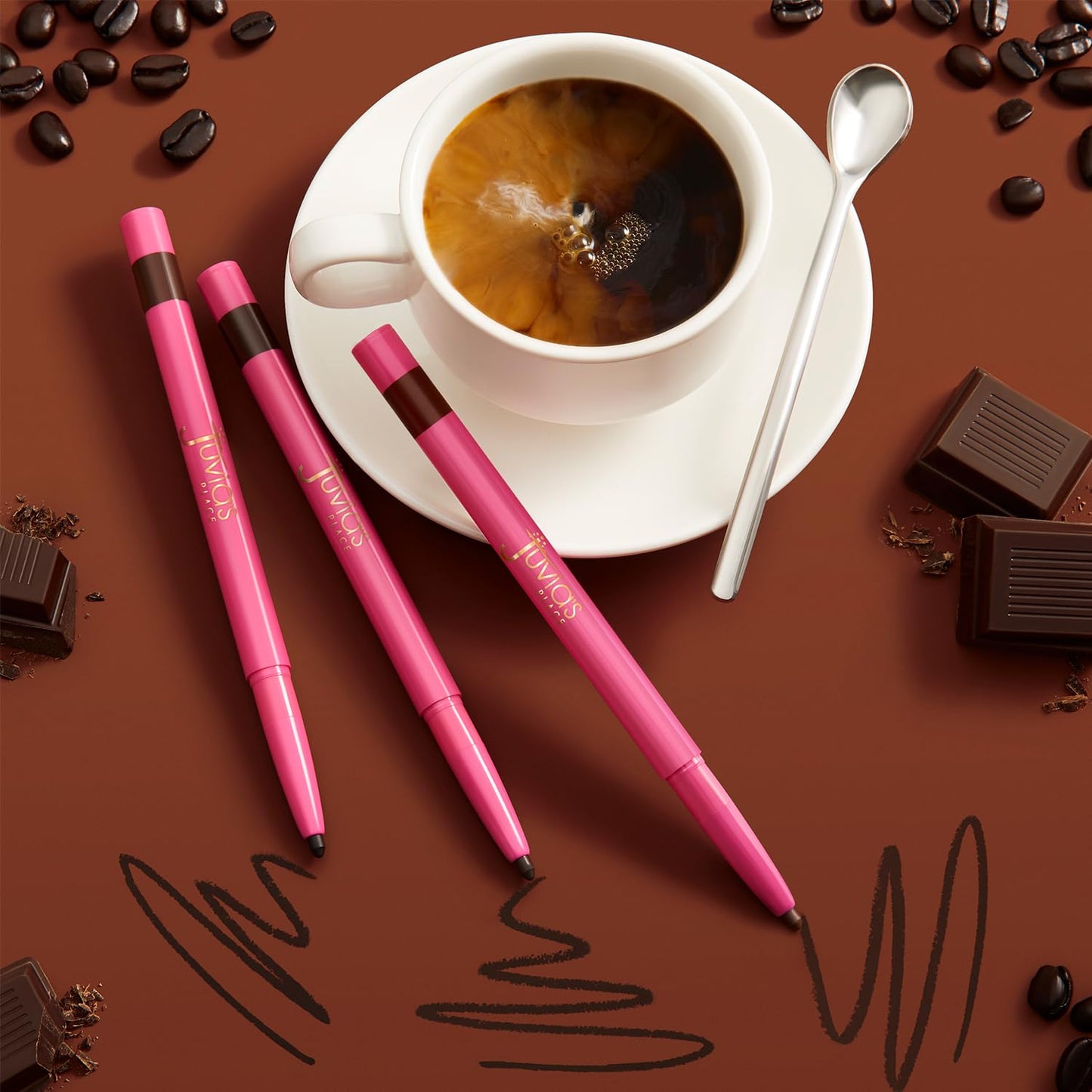 Juvia's Place Coffee Shop Luxe Lip Liner: Coffee Bean - Colorstay Matte Finish Lip Pencil, Makeup for Natural Long Lasting Beauty and Sensational Beauty & Personal Care Juvia's Place