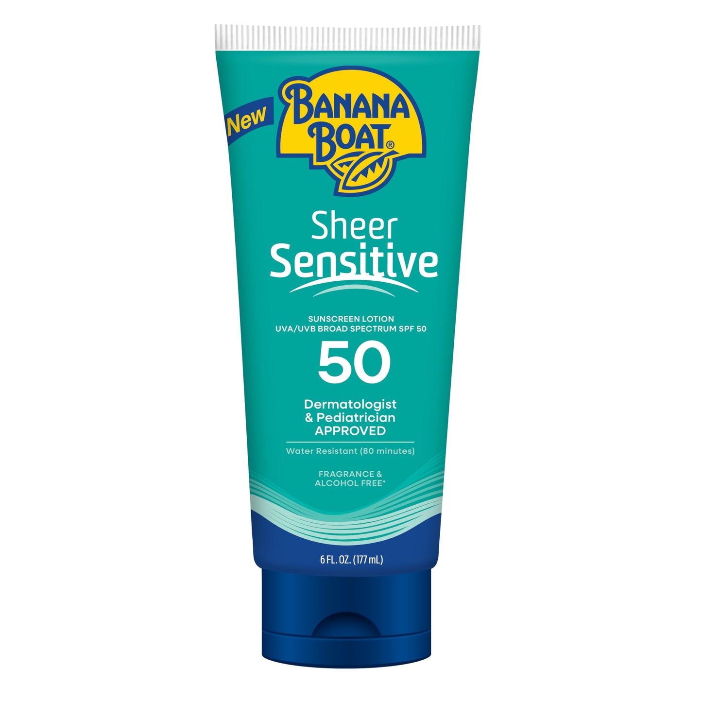 Banana Boat Sheer Sensitive Body Sunscreen Lotion, SPF 50, 6oz Beauty and Personal Care Banana Boat