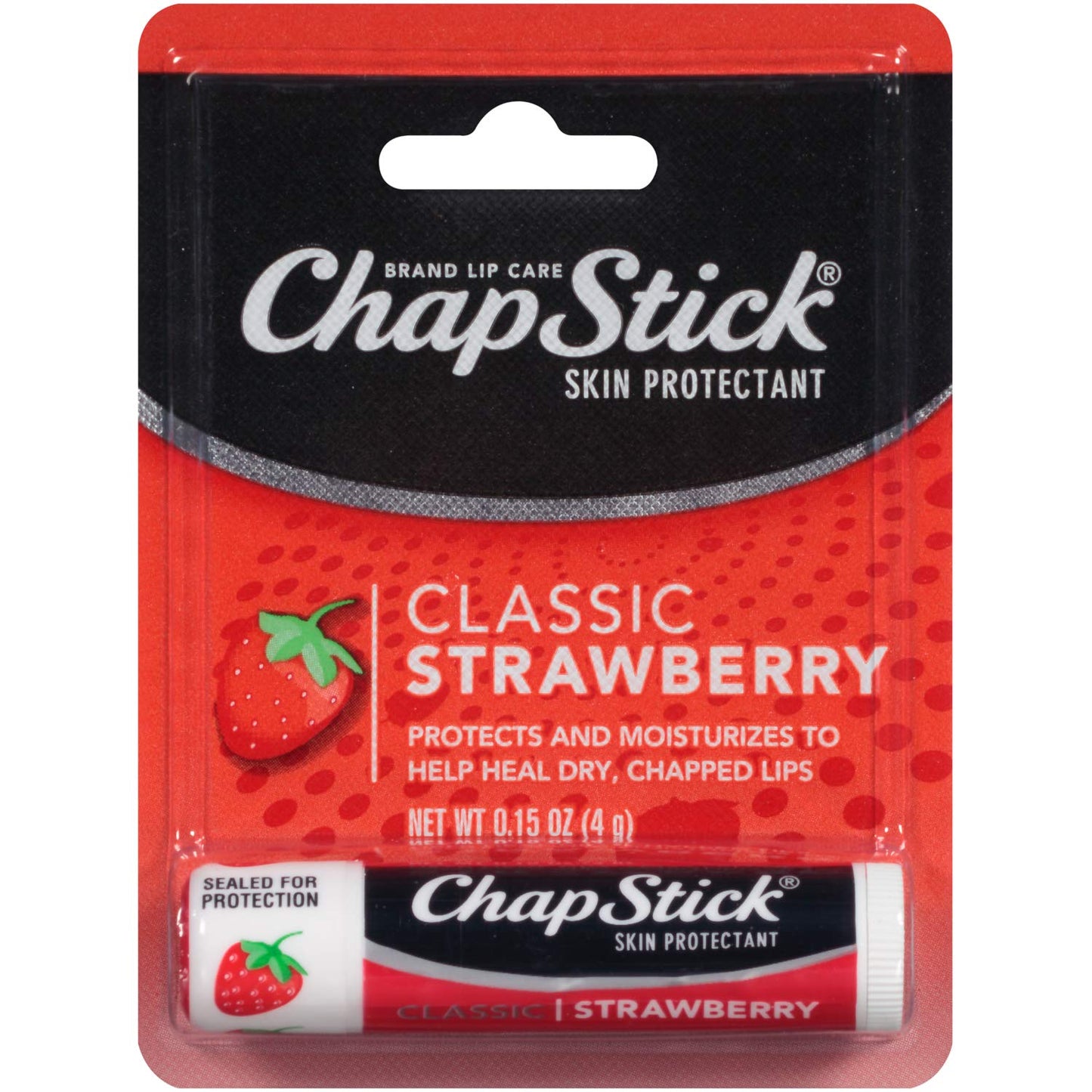 Chapstk Strawberry Size .15z Chapstick Strawberry .15oz Pack of 2