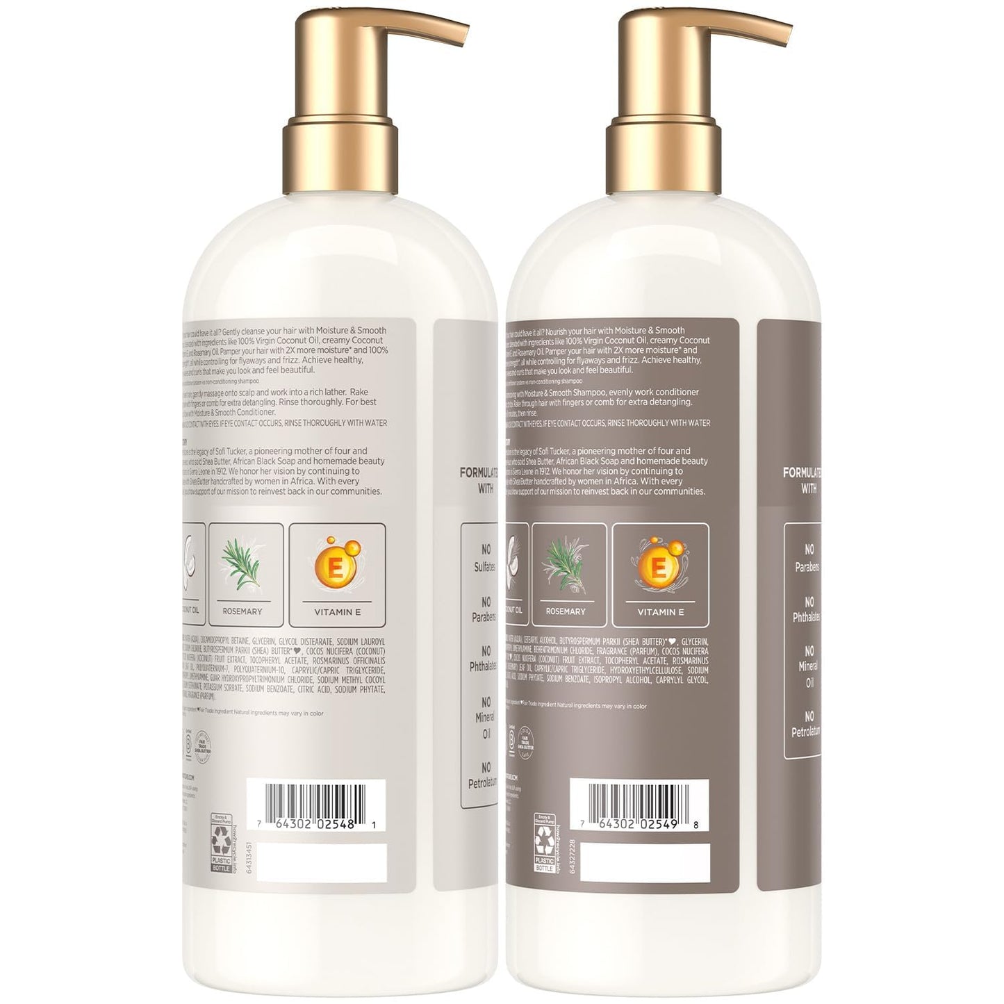 SheaMoisture Shampoo & Conditioner Set, Moisture & Smooth, 34 Oz Ea Beauty and Personal Care Shea Moisture