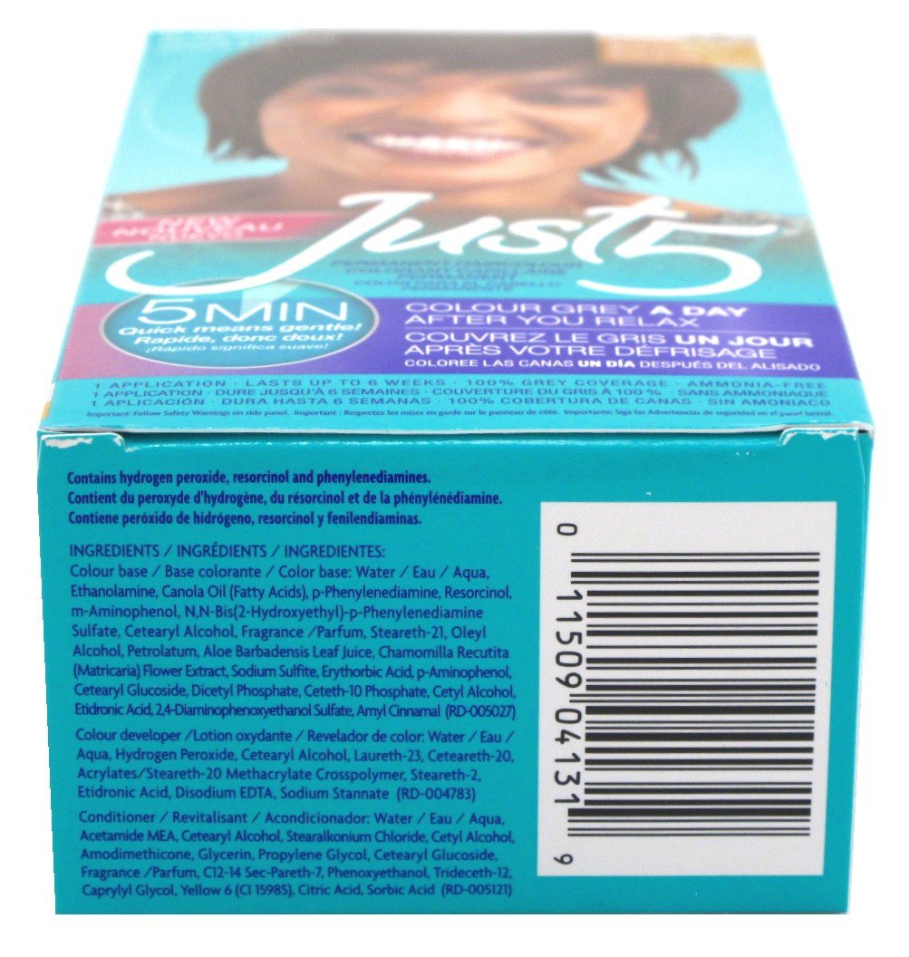 Just 5 Colorant Natural Darkest Brown 1 Each (Pack of 2)
