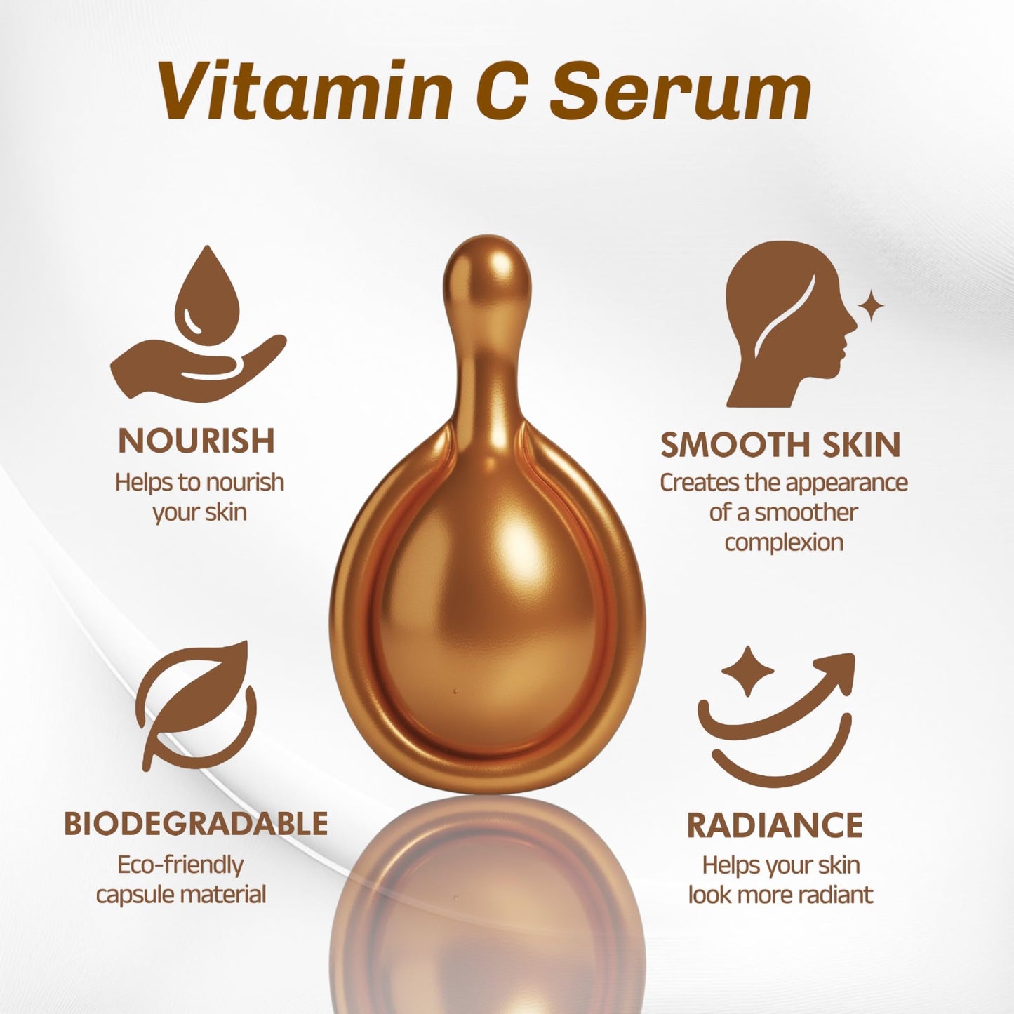 b.pure Anti-Aging and Complexion Care Facial Serum Kit | Retinol & Vitamin C Concentrated Capsules | 40-Count Beauty & Personal Care b.pure