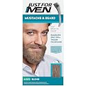 Just For Men Mustache & Beard Brush-In Color Gel, Blond M-10/15 1 Each (Pack Of 2)