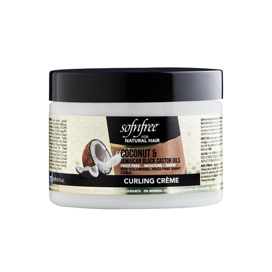 Sofn'free Coconut & Jamaican Black Castor Oil Curling Cream for Curly Hair, Frizz Free Moisture, Shine, and Volume for Textured Coils and Waves - 11 Beauty & Personal Care SOF N' FREE