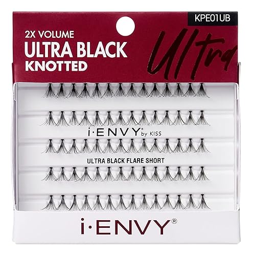 Kiss I Envy Ultra Black Short Lashes (2 PACK)