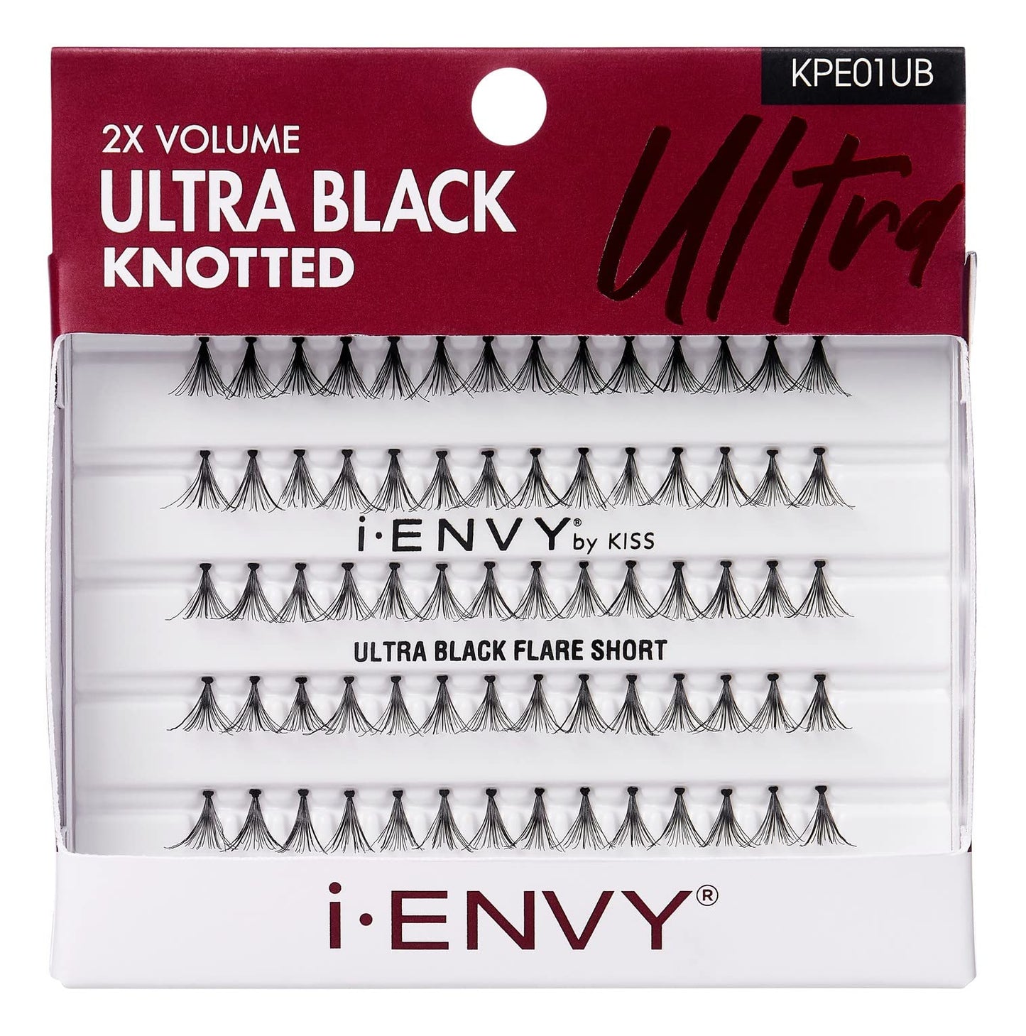 Kiss I Envy Ultra Black Short Lashes (2 PACK)