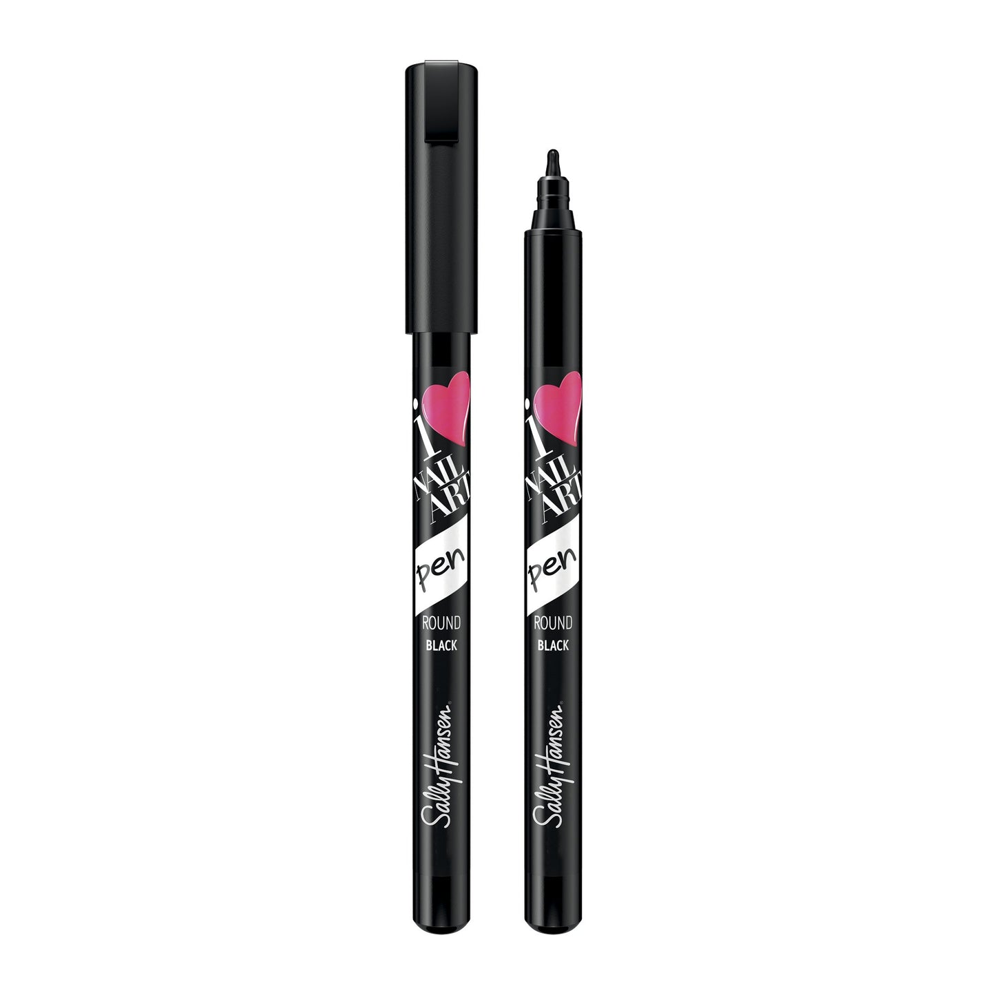 Sally Hansen Nail Art Pens, Black Round Tip, 470, 0.04 Fluid Ounce Beauty & Personal Care Sally Hansen