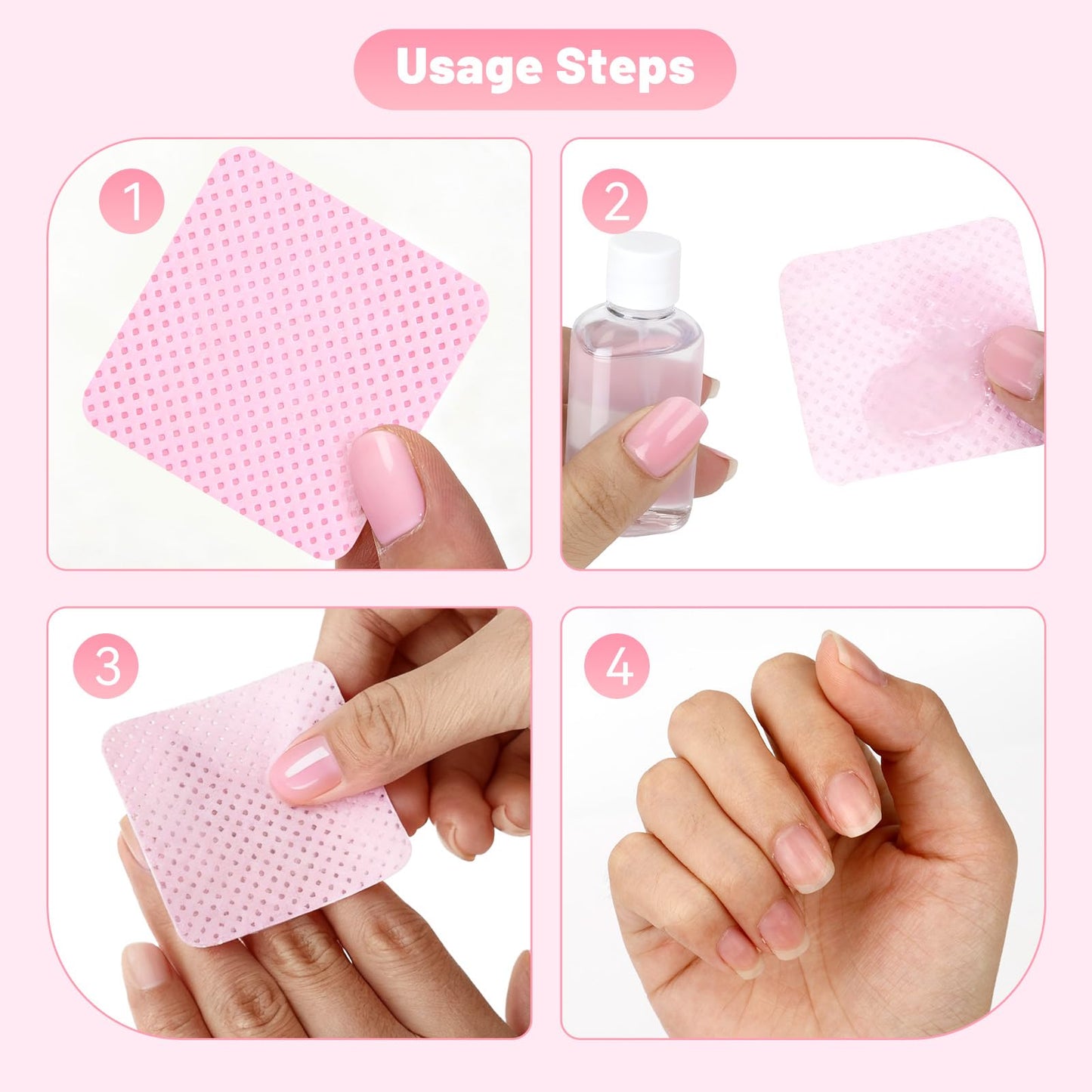 LNDIEHS 1900Pcs Lint Free Nail Wipes, Nail Supplies Nail Polish Wipe, Pads Gel Nails No Lint Naile Glue Wipes Super Absorbent Soft Non-Woven Beauty and Personal Care LNDIEHS