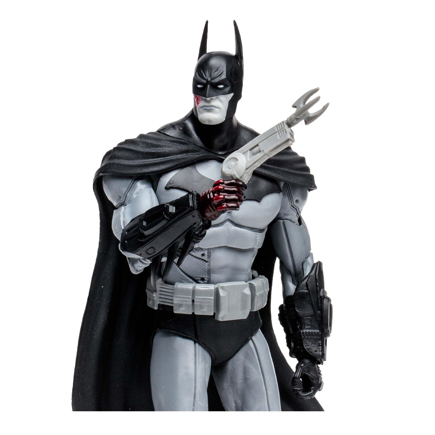 McFarlane Toys - DC Multiverse - Batman: Arkham City - 7" B&W Batman Action Figure