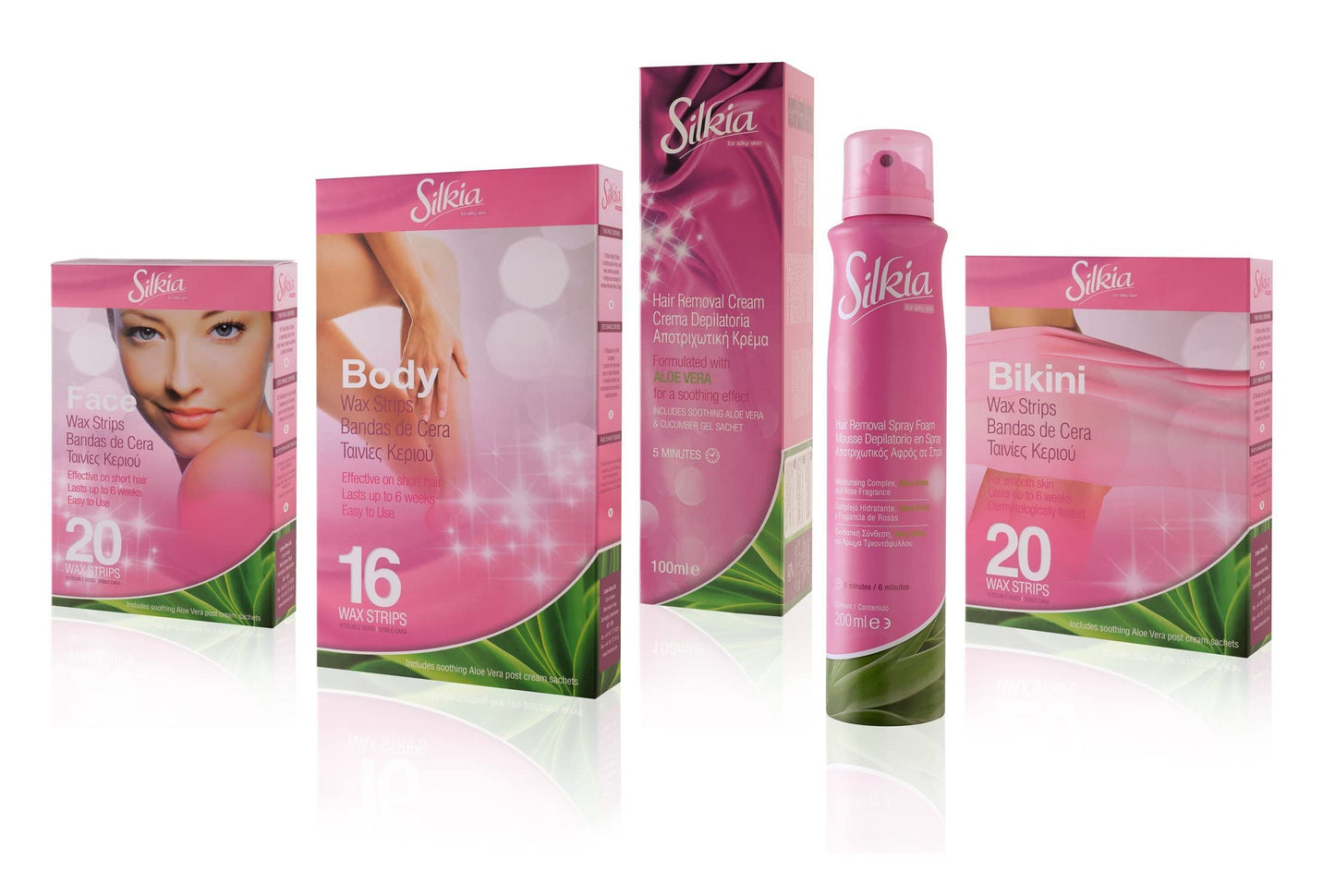 Silkia Body Wax Strips - Pack of 16 Beauty and Personal Care Silkia