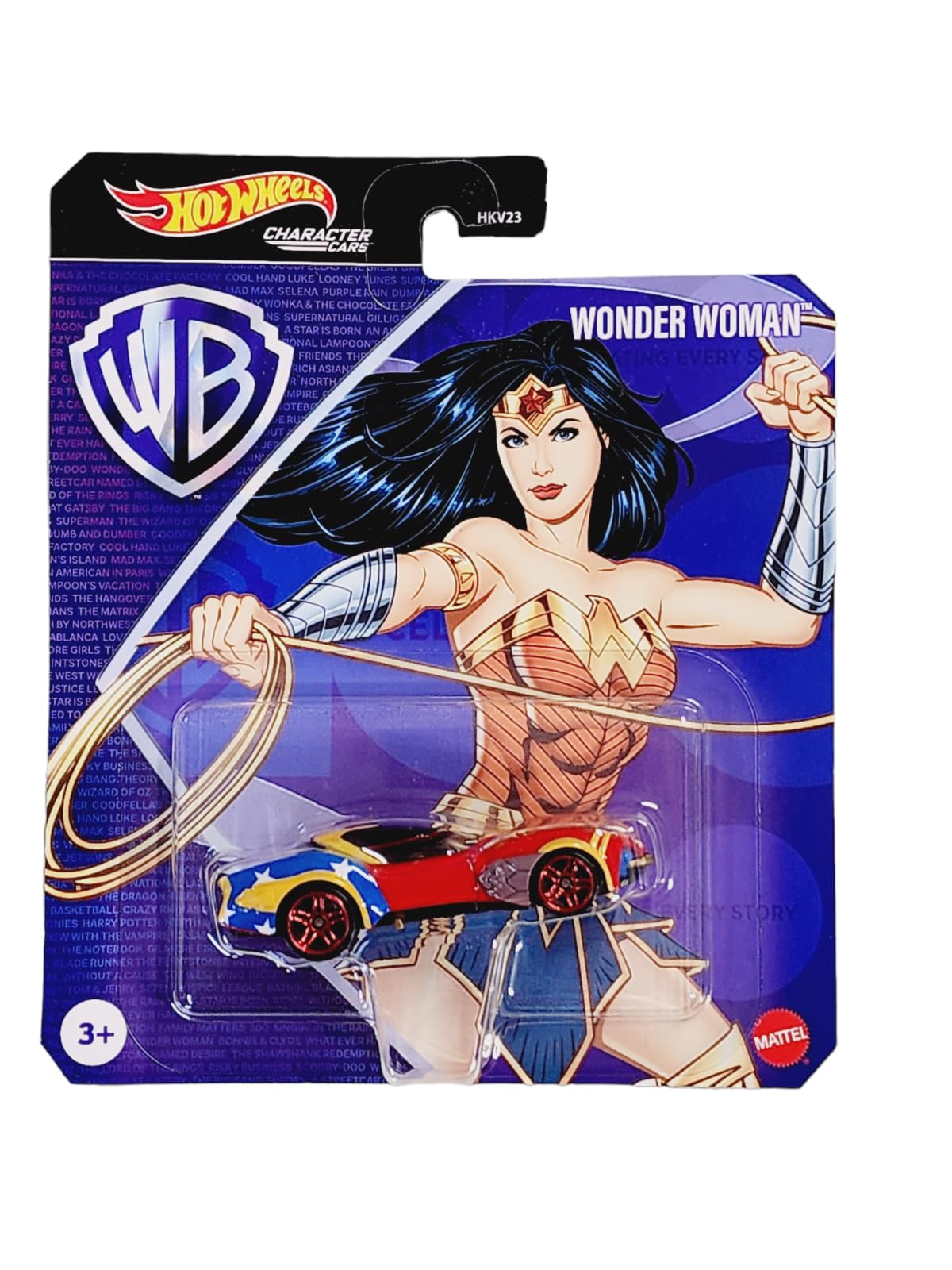 Hot Wheels Warner Bros DC Scooby and Looney Tunes Character Cars Complete Set of 6 Diecast Vehicles from HKV23-956E Release