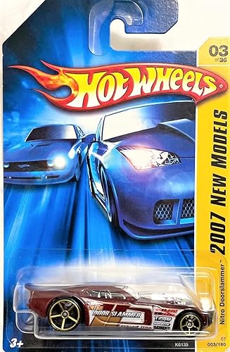 Hot Wheels 2007 New Models #3 Nitro Doorslammer #2007-03 Collectible Collector Car Mattel 1:64 Scale